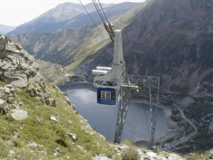 Teleférico de la Vall Fosca   o Valle Oscuro.