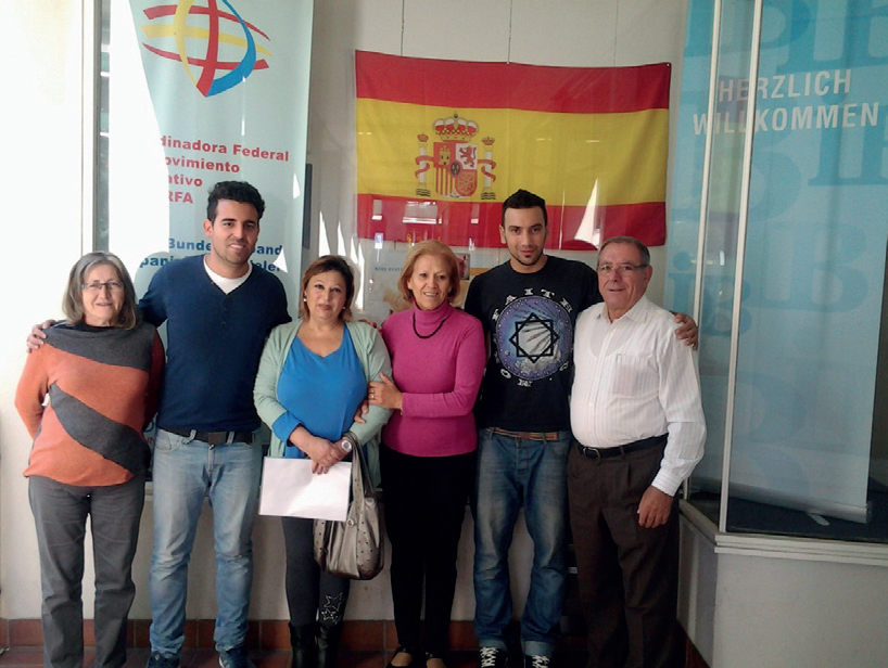 Intercambio de personas voluntarias entre las organizaciones de España y Alemania dentro de la línea de Voluntariado para personas mayores de los Proyectos Grundtvig del Programa de Aprendizaje Permanente 2012-14