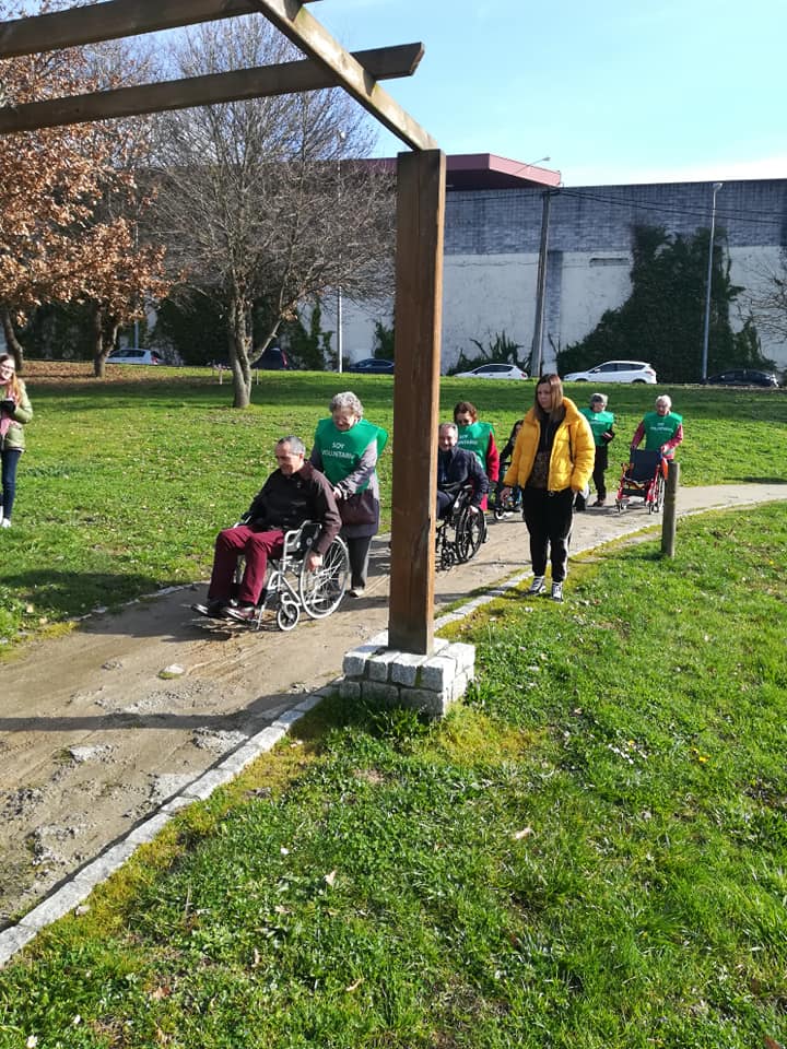 UDP Lugo participa en la nueva jornada de campaña " 8 meses 8 problemas, por un Lugo totalmente accesible"