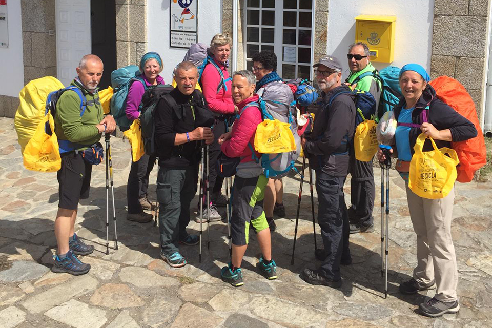 ECOEMBES IMPULSA UN CAMINO DE SANTIAGO CONCIENCIADO CON EL RECICLAJE Y LIBRE DE BASURALEZA