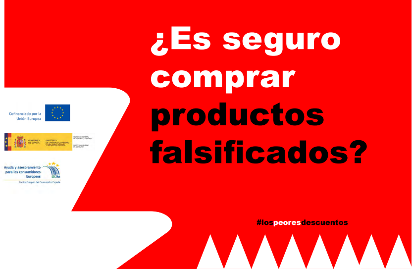 Campaña contra la compra de productos falsificados