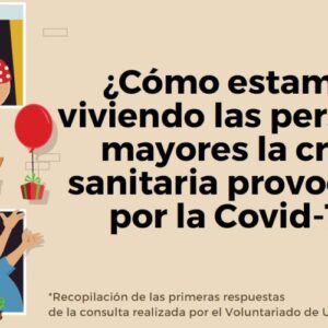 Cuestionario para personas mayores sobre cómo están viviendo la crisis sanitaria del covid19