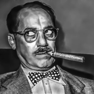 Retrato de Groucho-marx