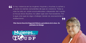 Mujeres en UDP | Pilar García Vocal de <a href=