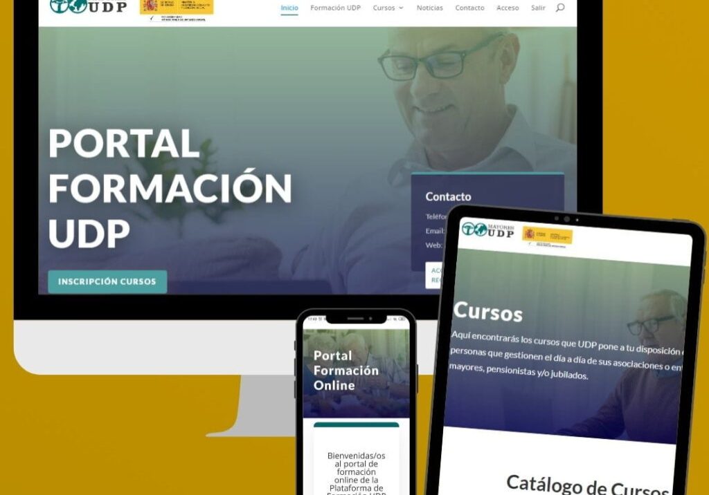 Accede a los cursos del Portal de Formación UDP