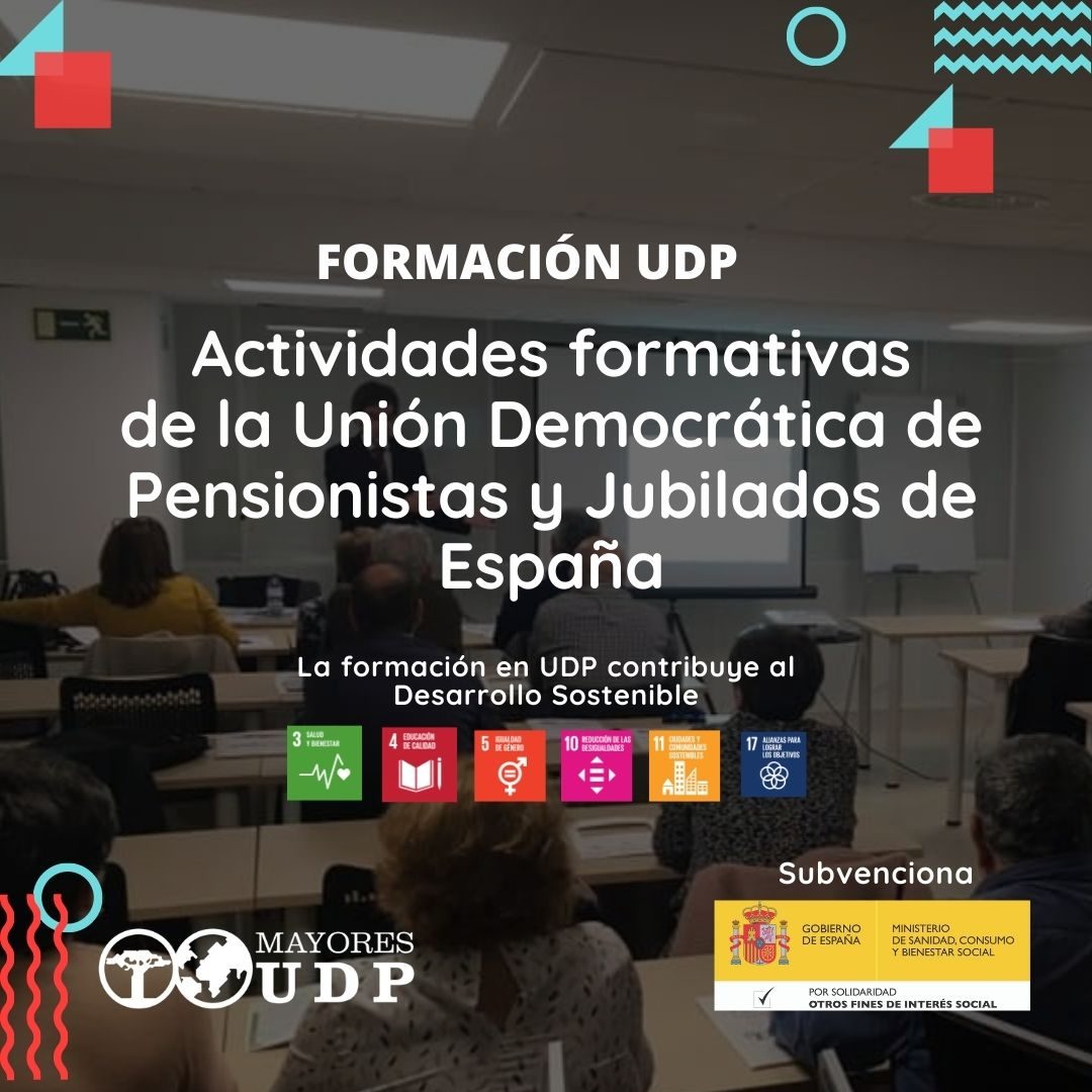 Actividades formativas de Mayores UDP